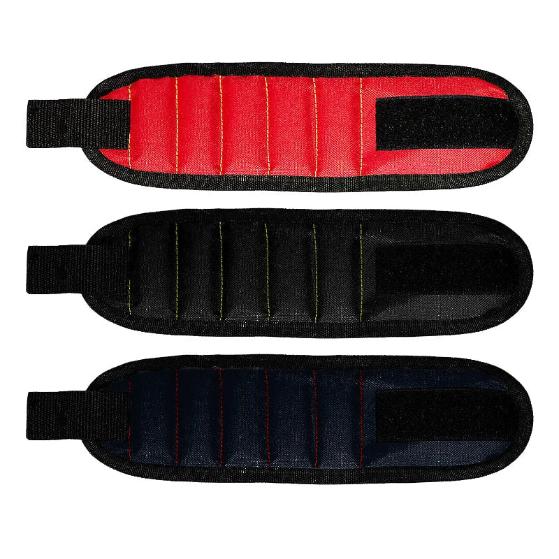 Strong Magnetic Wristband ā Portable Tool Bag for Holding Screws, Nails, Nuts, Bolts, and Drill Bits